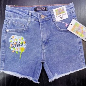 ِAL-BADI Light Blue Jeans Short