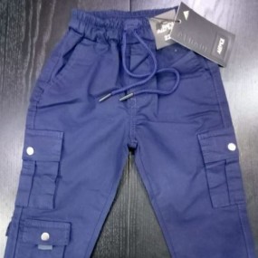 AL-BADI Navy Blue Pantalon