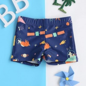 Baby Boy Cartoon Graphic Swim Shorts