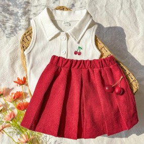 SHEIN Vintaside Kids Baby Girls Dreamy Mesh Sleeveless Dress In Apricot, Minimalist Style, Suitable For Festivals, Elegant Outings, And Cozy Home Occasions