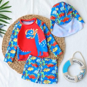 SHEIN 2pcs Baby Boy Swimwear Set, Simple Sun Print Top And Swimming Trunks Beach Outfit Baby Beach Wear Boy Baby Sets Baby Beach Clothes Baby Boy Clothes Beach Baby Boy Beach Clothes