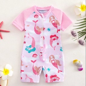 Shein baby girl mermaid print